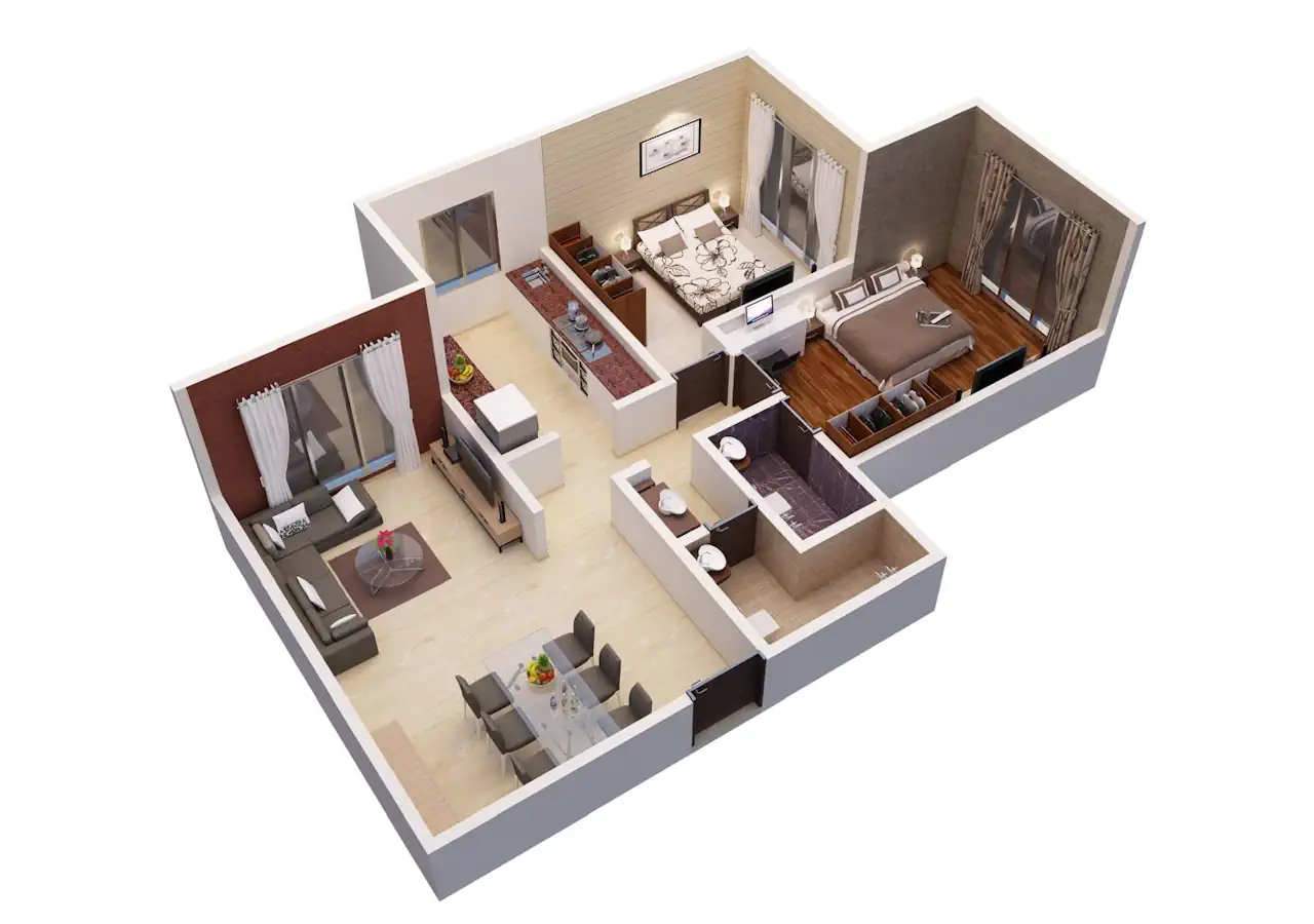 Gyan Kutir 2BHK 2 apartment